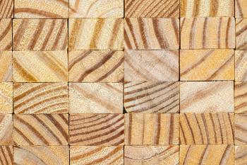 Wood cube background use for multipurpose shape and textured wooden backdrop