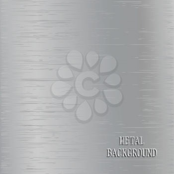 Royalty Free Clipart Image of a Metal Background