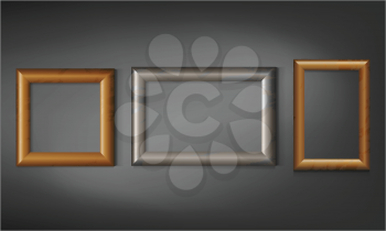 Royalty Free Clipart Image of Frames
