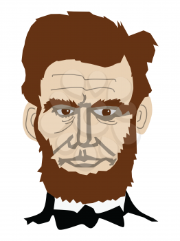 Abraham Lincoln, president of USA, American statesman, politician, and lawyer, abolished slavery