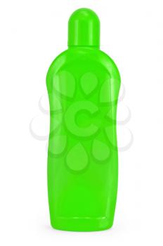 Royalty Free Photo of a Green Bottle