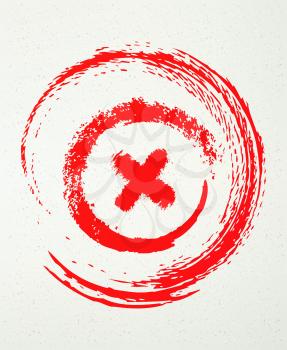 Royalty Free Clipart Image of a Target