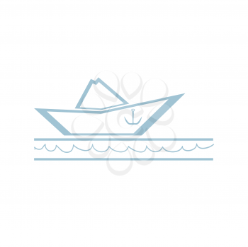 Paper Boat Symbol