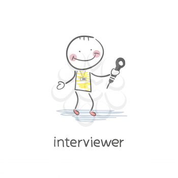Interview. Illustration.