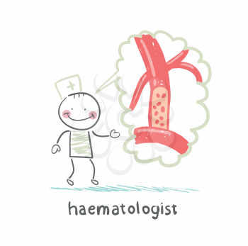 haematologist thinks of blood