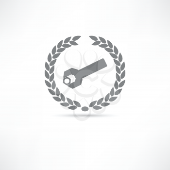 folder wrench icon