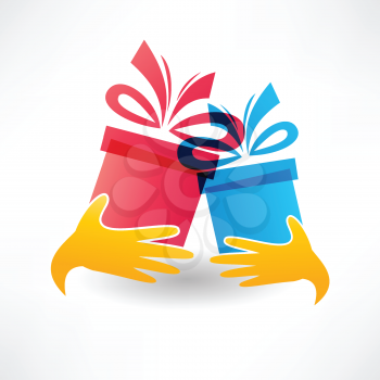 holiday gifts icon