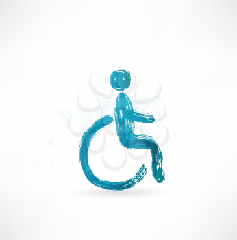 symbol wheelchair users icon