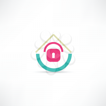castle house abstraction icon