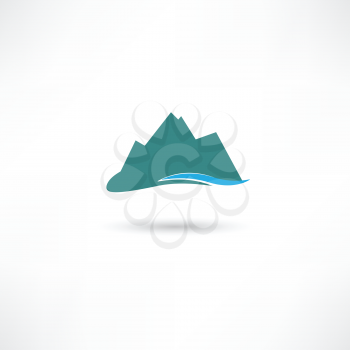 blue mountains symbol