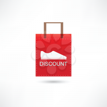 discount shoes in a bag