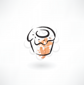 muffin grunge icon