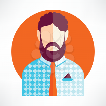 Vector Hipster Icon