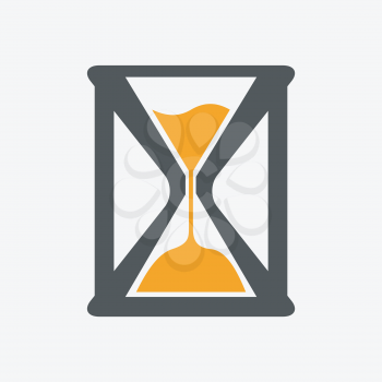 Hourglass icon vector