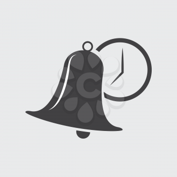 bell and time icon