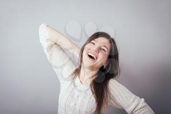 girl laughing