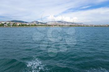 Royalty Free Photo of a Waterfront on the Coast of Turkey