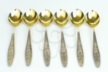Royalty Free Photo of Antique Spoons