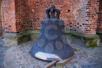 Royalty Free Photo of an Old Church Bell in Germany