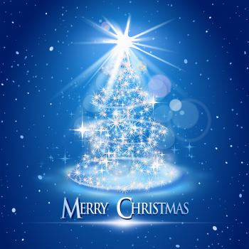 Royalty Free Clipart Image of Christmas Background