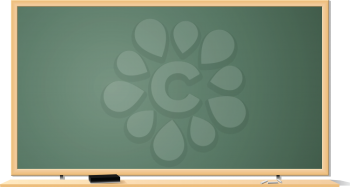 Royalty Free Clipart Image of a  Blackboard