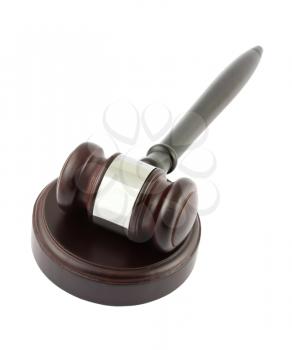 Royalty Free Photo of a Wooden Gavel