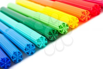Royalty Free Photo of Bright Colourful Markers