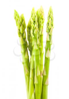 Royalty Free Photo of Stalks of Fresh Asparagus