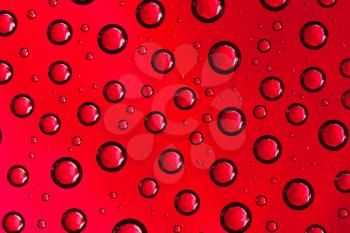 Royalty Free Photo of an Abstract Background of Water Drops