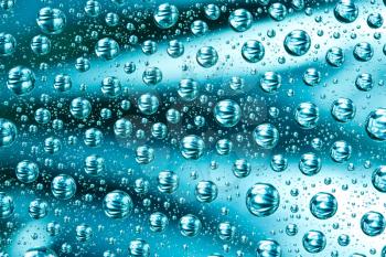 Royalty Free Photo of a Textured Water Drops Background