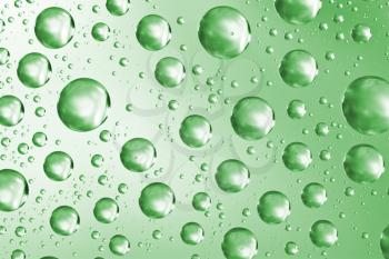 Royalty Free Photo of a Closeup of a Bubbling Background