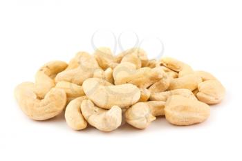 Royalty Free Photo of a Collection of Whole Cashew Nuts