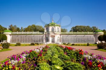 Orangerie Pavilion at the museum-estate Kuskovo, Moscow, Russia