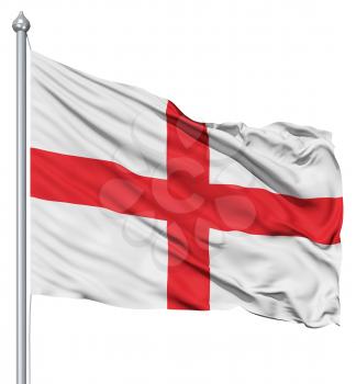 Royalty Free Clipart Image of the Flag of England