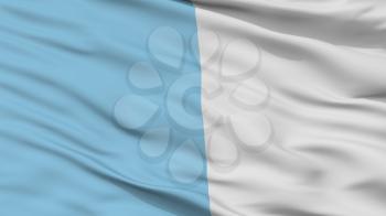 Turnhout City Flag, Country Belgium, Closeup View, 3D Rendering