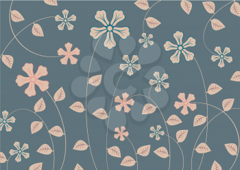 Royalty Free Clipart Image of an Abstract Nature Background