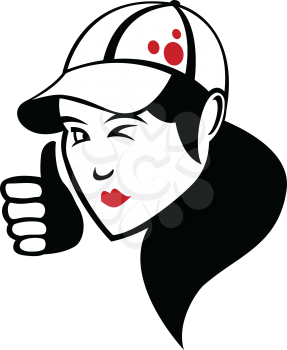 Royalty Free Clipart Image of a Person