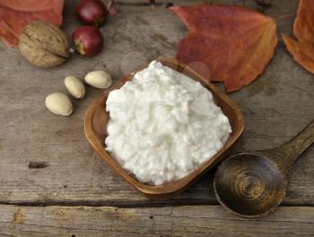 Royalty Free Photo of a Bowl of Cottage Cheese