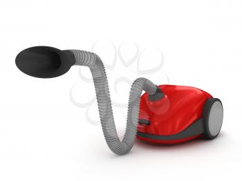 Royalty Free Clipart Image of a Vacuum
