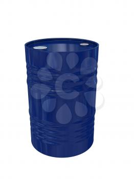 Royalty Free Clipart Image of a Fuel Drum