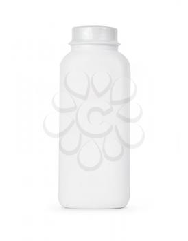Blank bottle isolated on white