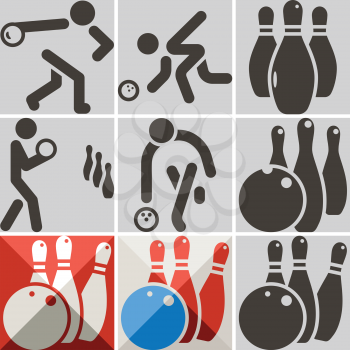bowling icons