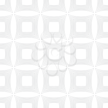 Seamless stylish geometric background. Modern abstract pattern. Flat monochrome design.Repeating ornament many lines forming squares.