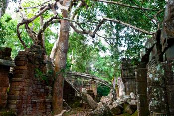 Royalty Free Photo of Angkor City in Cambodia