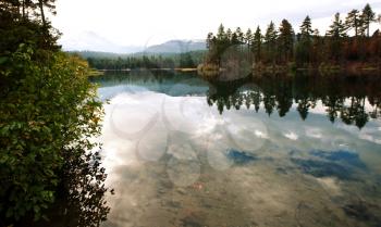 Royalty Free Photo of a Autumn Lake in Autumn