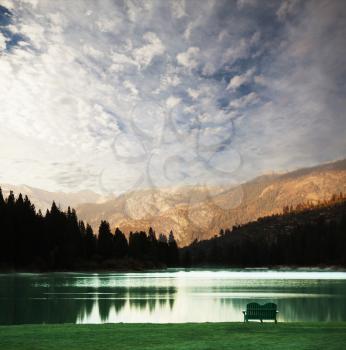 Royalty Free Photo of a Mountain Lake