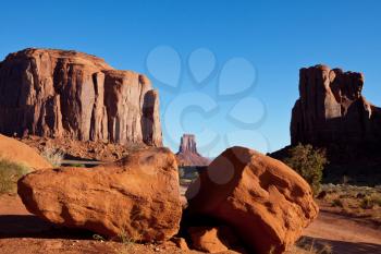 Royalty Free Photo of Monument Valley