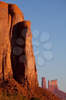 Royalty Free Photo of Monument Valley in Utah, USA