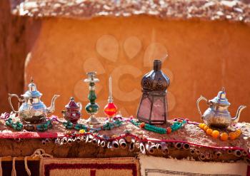 Royalty Free Photo of a Moroccan Market