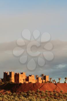 Royalty Free Photo of a Village in Dades Valley, Morocco 